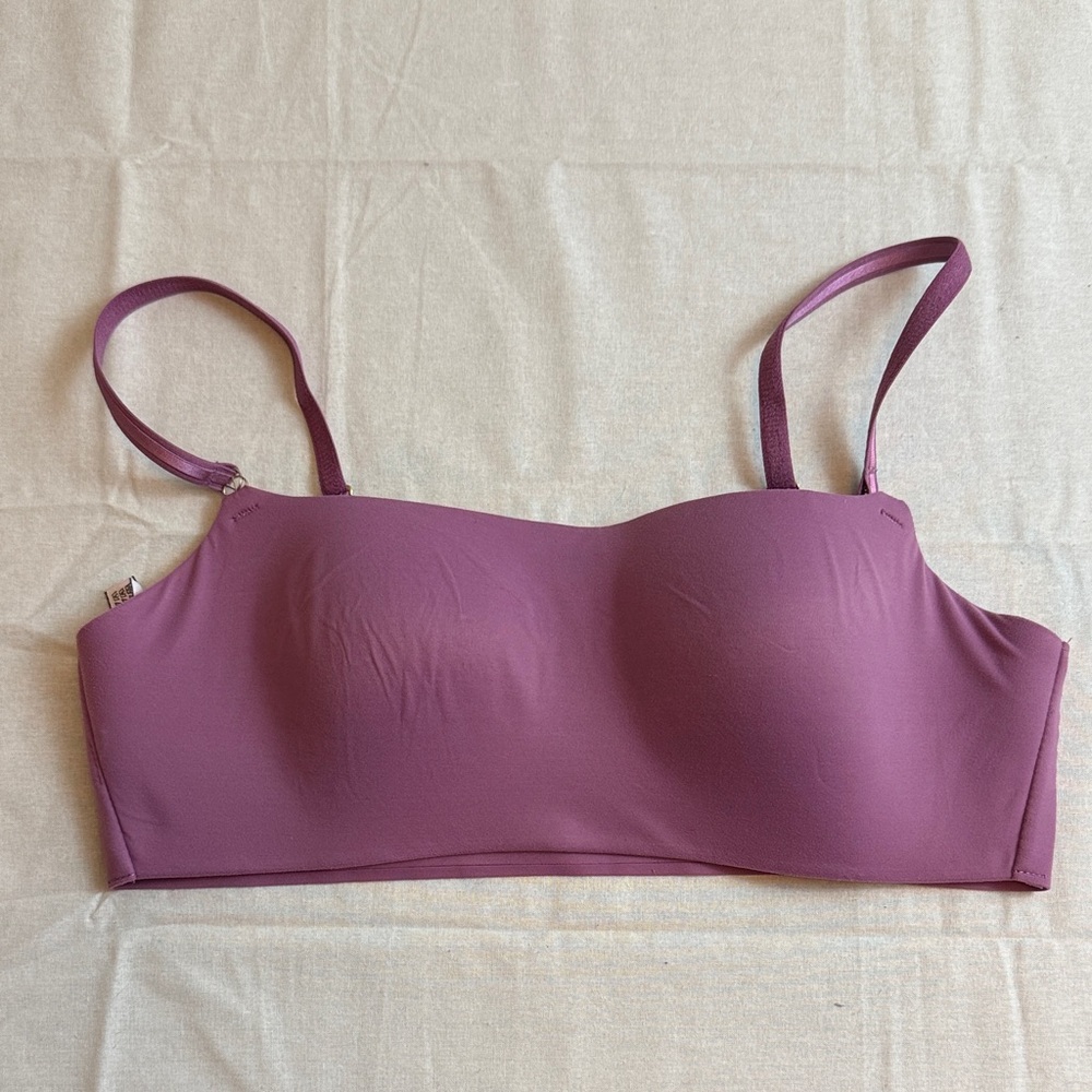 Victoria’s Secret Lined No-Wire Seamless Purple Women's Bra Size Medium